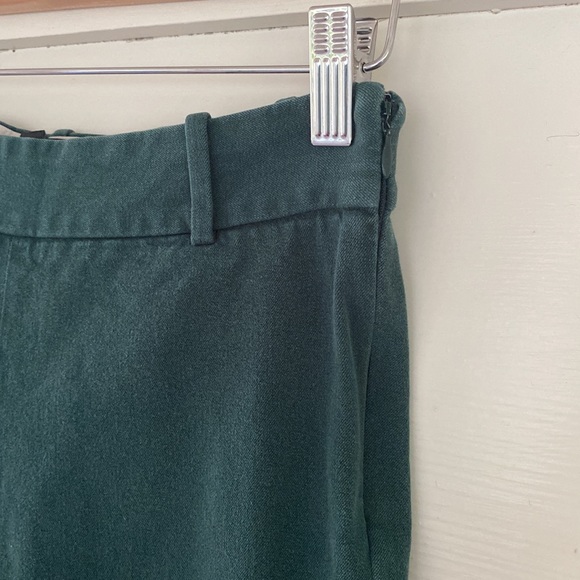J. Crew Original Minnie pants in Hunter Green - Picture 2 of 5